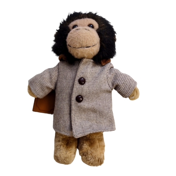 Vintage Eden Toy  Monkey Stuff Animal with Briefcase - Picture 2 of 7